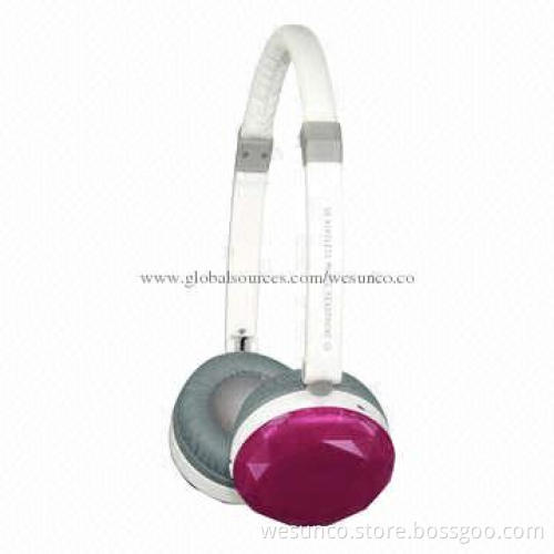 Crystal TF card headphone with FM radio